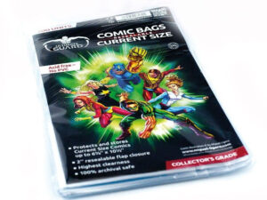 Ultimate Guard comic book bag current resealable