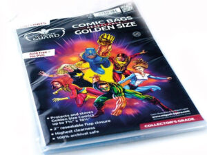 Ultimate Guard comic book bag golden resealable