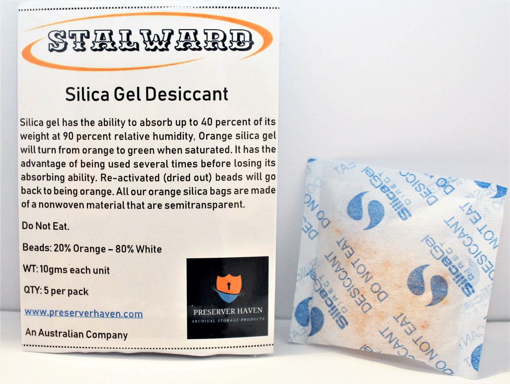 Stalward Gel Desiccant 5 pack pair