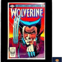Comic Book Display Frame Modern size Black.