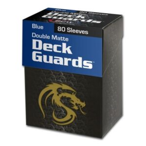 BCW Deck Guards Matte Blue