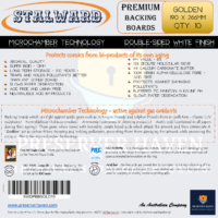 Stalward Premium Comic Backing Boards – Golden 10