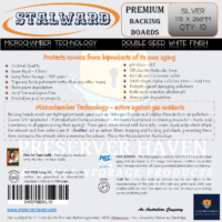 Stalward Premium Comic Backing Boards – Silver 10