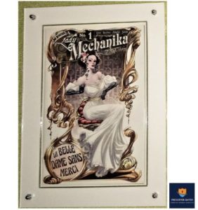 Comic Book Display Frame Modern size White.