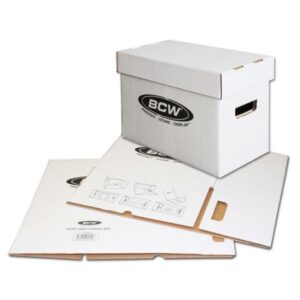 BCW comic book box short package
