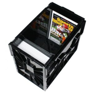 graded comic book bin open