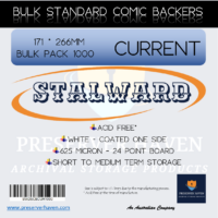 Stalward Standard Comic Backing Boards Bulk Pack Current 1000
