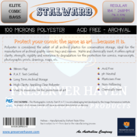 Stalward Elite Polyester Comic Bags – Regular 10