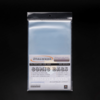Stalward polypropylene regular size standard comic bags