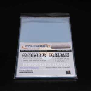 Stalward polypropylene regular size standard comic bags