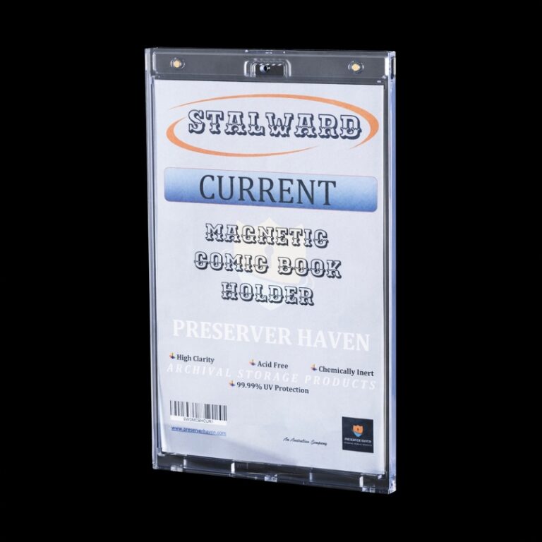 Stalward magnetic comic book holder current