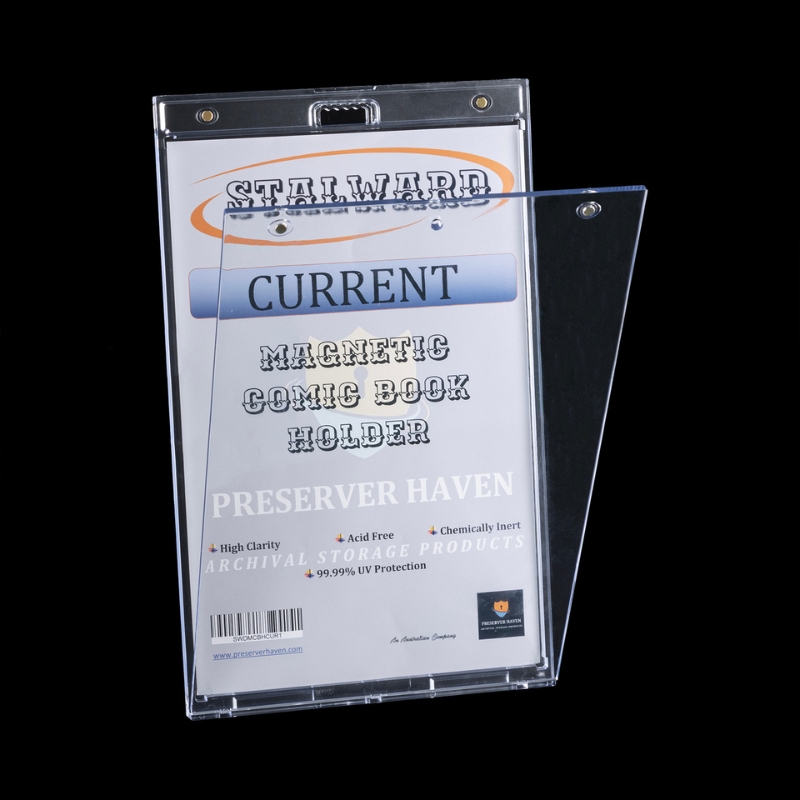 Stalward magnetic comic book holder current