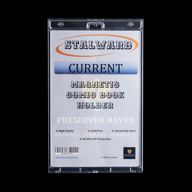 Stalward magnetic comic book holder current