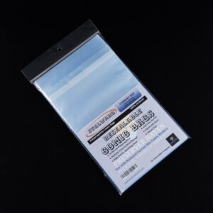 Stalward polypropylene resealable current size standard comic bags