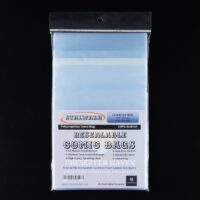 Stalward polypropylene resealable current size standard comic bags