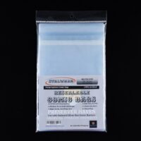 Stalward polypropylene resealable silver size standard comic bags