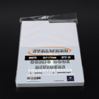 Stalward Comic Book Dividers White