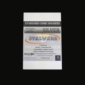 Standard Comic Book Backers - Silver slider