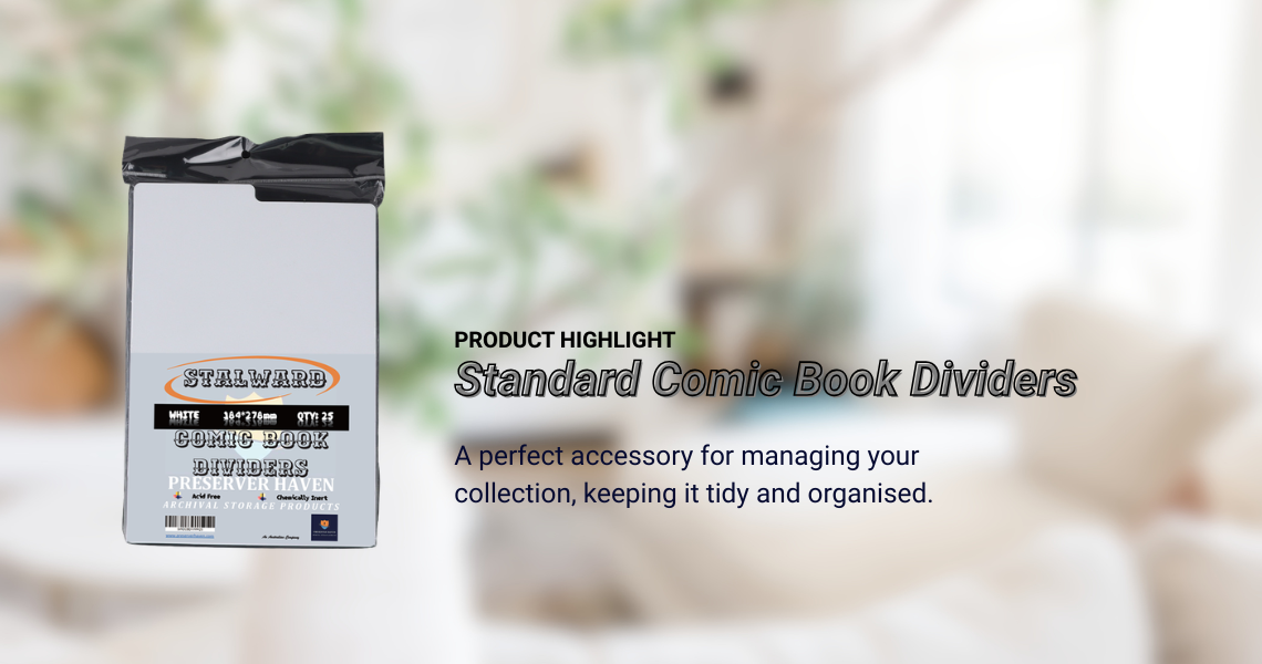 PRODUCT HIGHLIGHT - Standard Comic Book Dividers